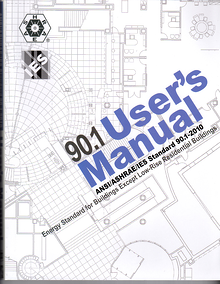 ashrae standard 90.1 user's manual